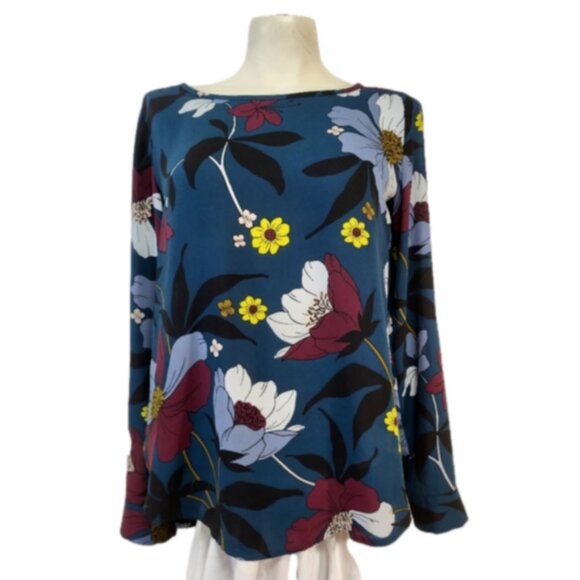 Ann Taylor LOFT Floral Blouse - Picture 1 of 4